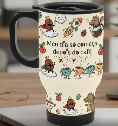 Caneca Térmica para Café